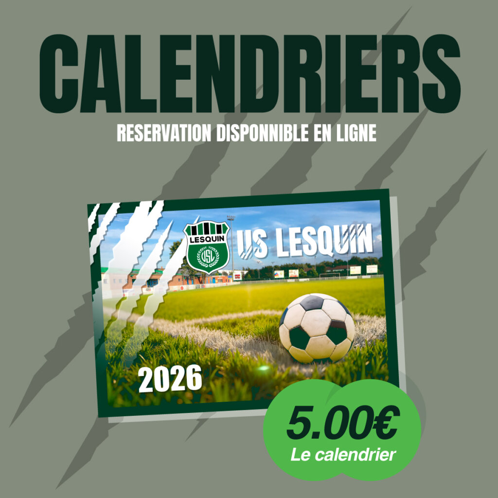 CALENDRIER 2026